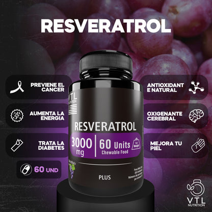 RESVERATROL EN TABLETAS
