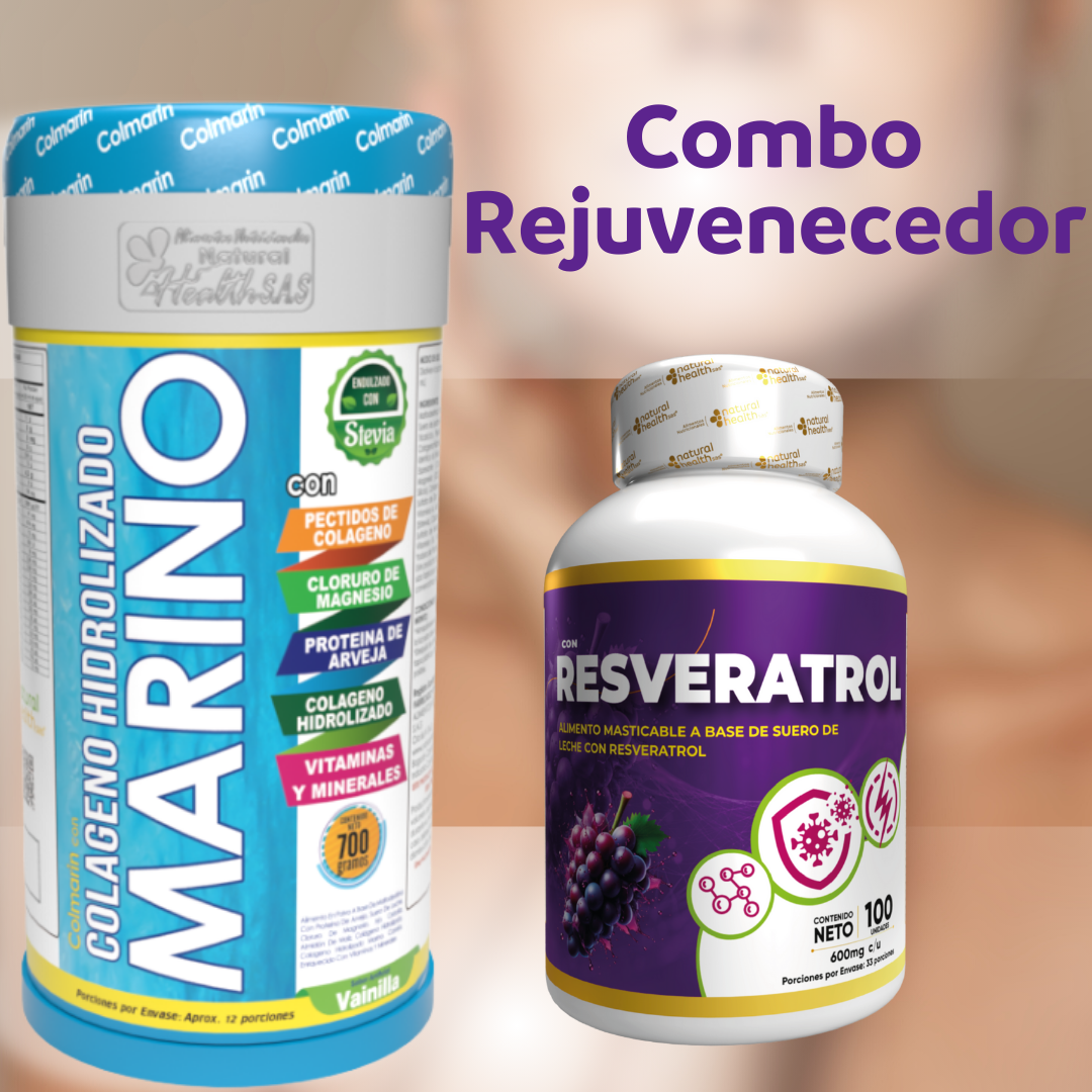 COLMARIN EN POLVO + RESVERATROL  MASTICABLE 100 UND