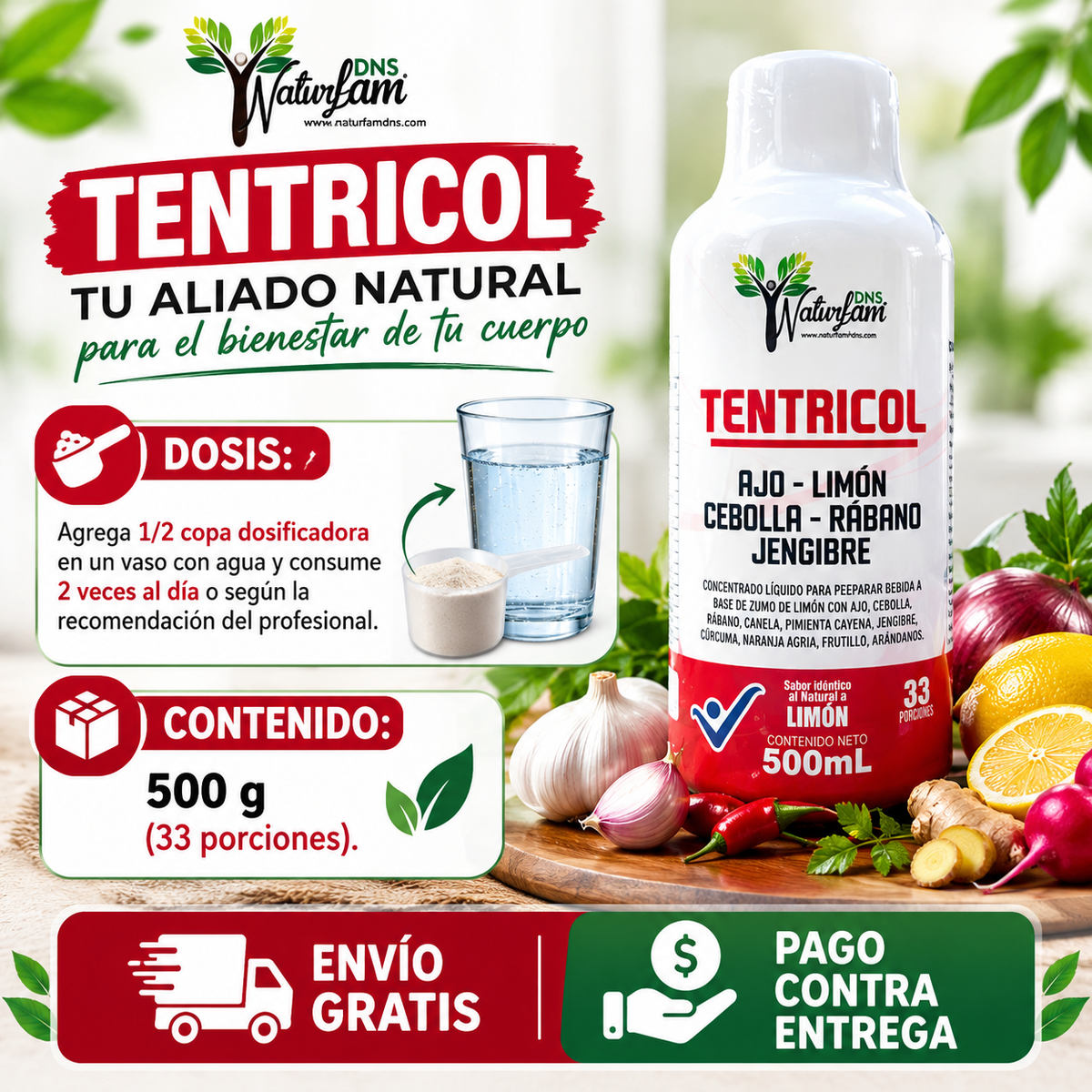 TENTRICOL  Tu aliado natural para una mejor circulación ❤️PAGA AL RECIBIR EL PRODUCTO