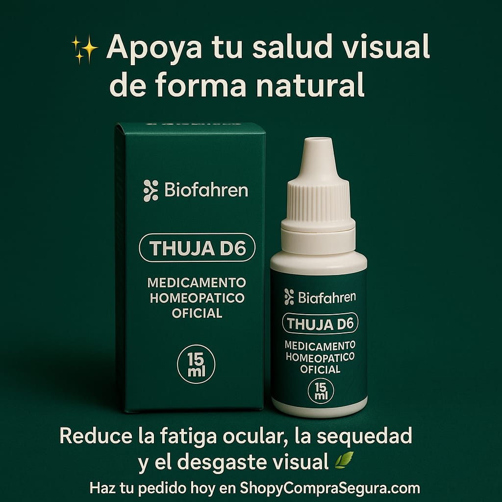 THUJA - GOTAS VISUAL  PARA LOS OJOS, ALIVIA LA FATIGA VISUAL, LA SEQUEDAD, LA PICAZON 🧜‍♀️PAGA CUANDO RECIBAS EL PRODUCTO  EN CASA 🏡