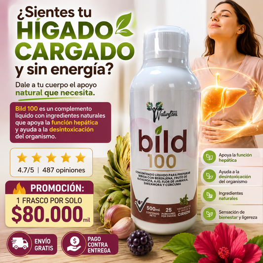 BILD 100 DESINTOXICARDOR HEPATICO.