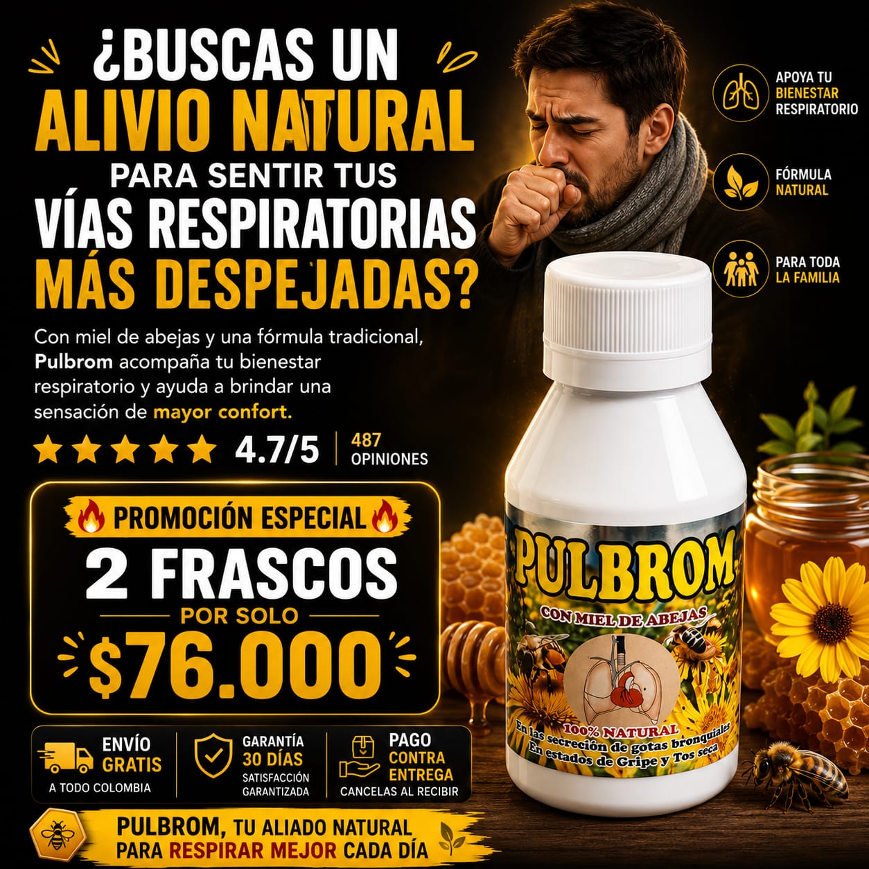 PULBROM-PROBLEMAS RESPIRATORIOS 🧜‍♀️PAGA CUANDO RECIBAS EL PRODUCTO  EN CASA 🏡