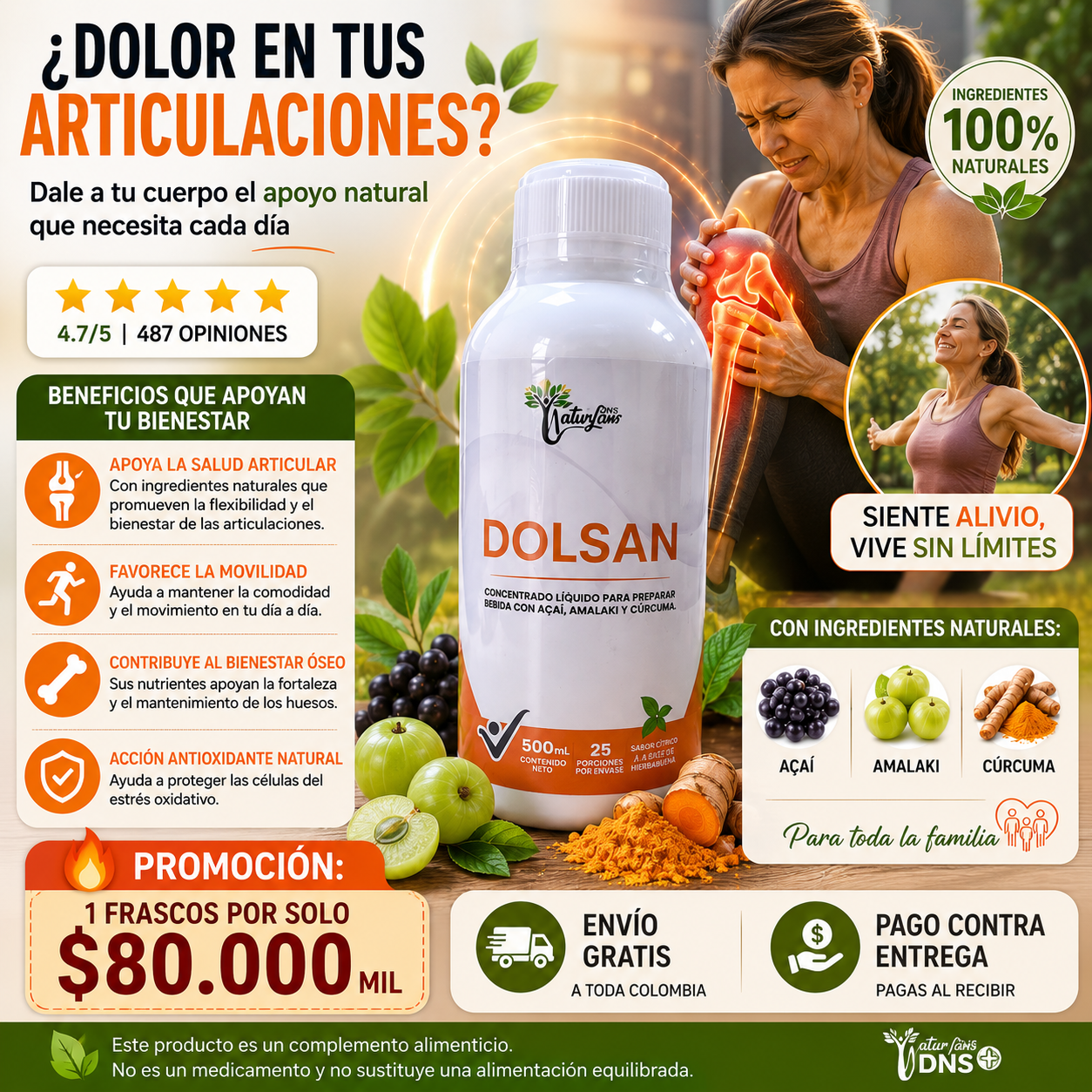 DOLSAN DOLOR EN ARTICULACIONES